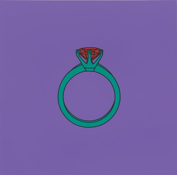 Michael Craig-Martin, Untitled (ring) , 2014