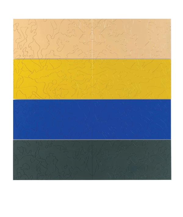 Paul Hosking, Exquisite Corpse (Gold), 2018