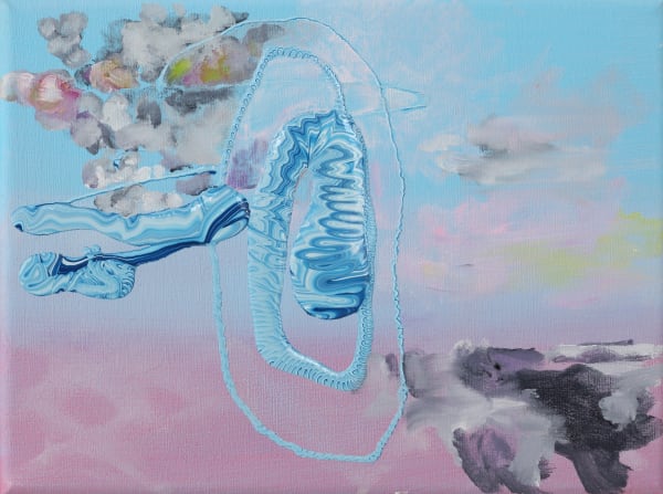 Barbara Ellmerer, Particules minuscules XX (Rosa Erde), 2020