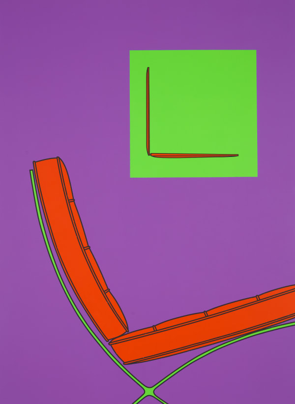 Michael Craig-Martin, Picture in Picture (laptop), 2024