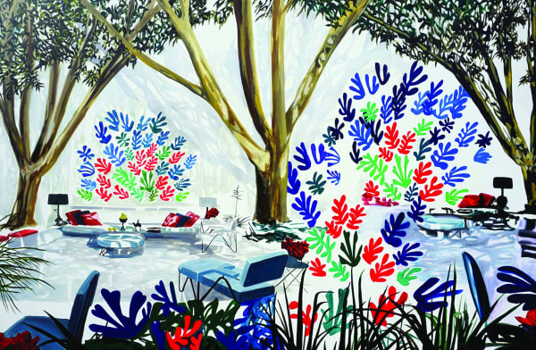 Eamon O'Kane, Matisse Courtyard (after Quincy Jones), 2016