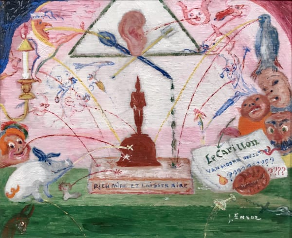 James Ensor - Rien faire et laisser rire , 1939