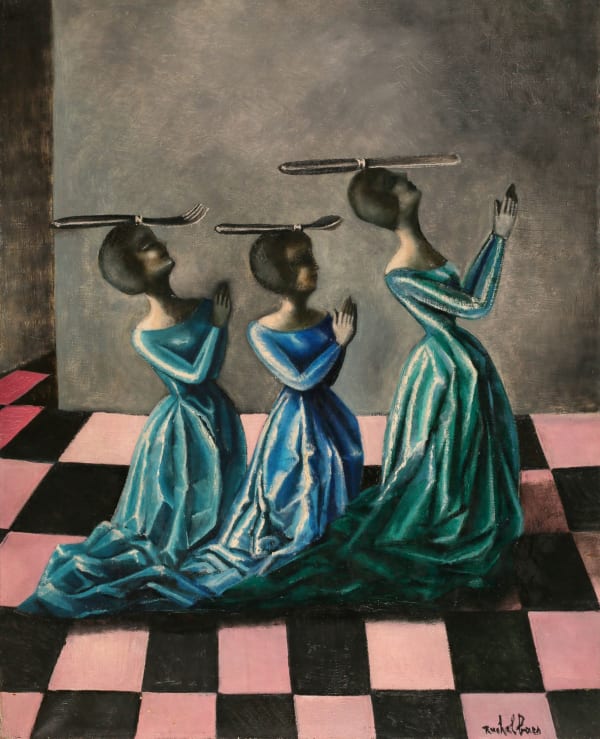 Rachel Baes - Oedip et le sphynx, s.d.