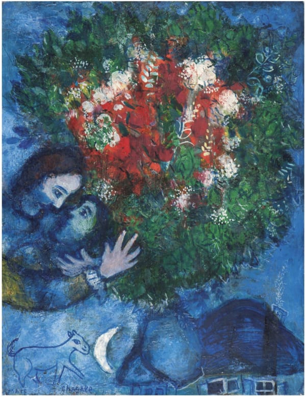 Marc Chagall - Célébration du nu vert, 1981-1982