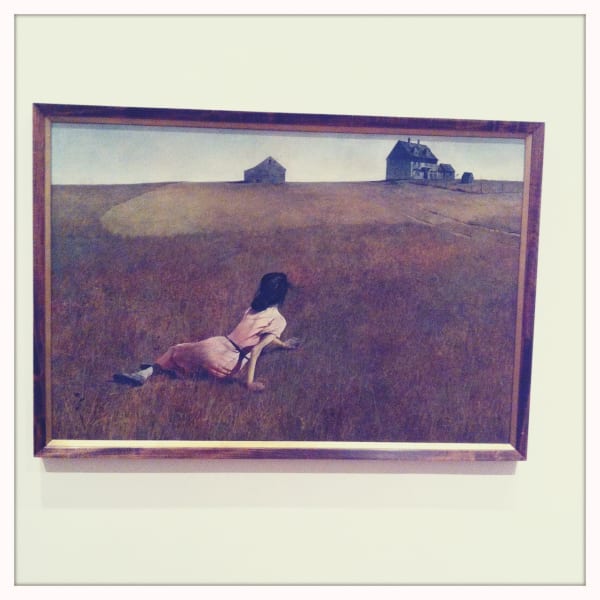 Andrew Wyeth Christina's World, 1948, hangs in a hallway in MoMA "Andrew Wyeth's Christina's World (1948)" by olofw is licensed under CC BY-SA 2.0.