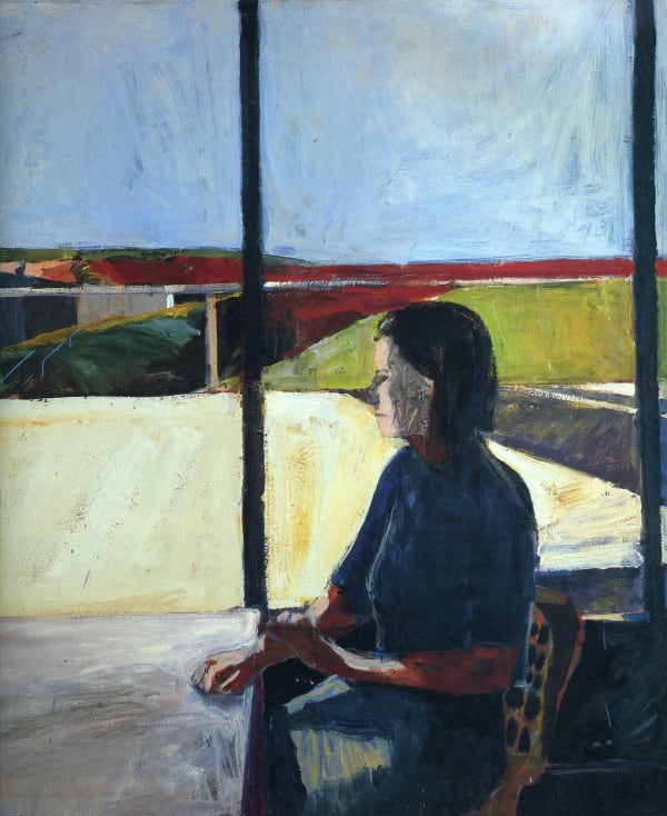 Richard Diebenkorn Woman in Profile, 1958