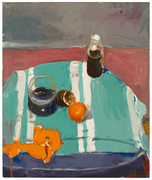 Richard Diebenkorn Still Life with Orange Peel, c. 1950