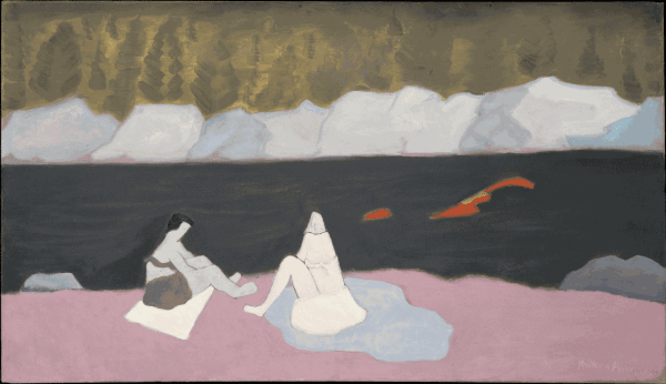 Milton Avery Swimmers and Sunbathers, 1945. The Metropolitan Museum of Art