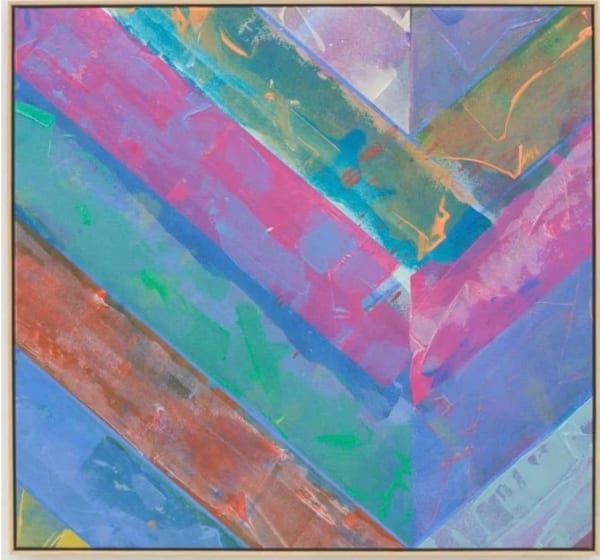 Kenneth Noland Untitled, 1985 Acrylic on canvas 31 5/8 x 33 3/4 in 80.3 x 85.6 cm Available at Surovek Gallery