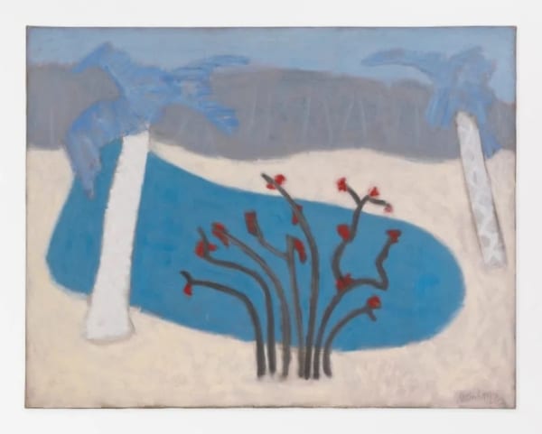 Milton Avery Florida Lake, 1953 Oil on canvas 31 x 40 in 78.7 cm x 101.6 cm Available at Surovek Gallery