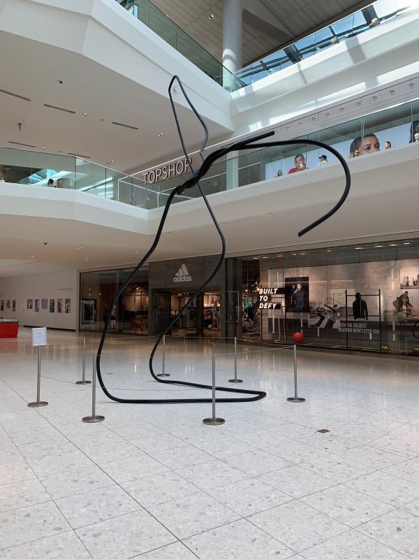 Mark Handforth’s Blackbird sculpture at the Aventura Mall. "Aventura Mall" by Phillip Pessar is licensed under CC BY 2.0.