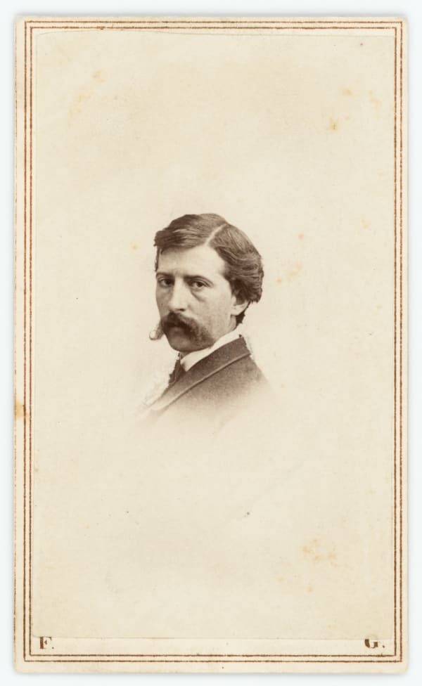Winslow Homer, 1863 Photo by: Thomas A. Gray, active 1863, Thomas Faris National Portrait Gallery, CC0 Public Domain License
