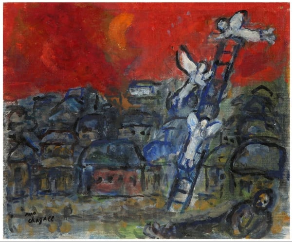 Marc Chagall, Jacob’s Ladder, 1970-1974