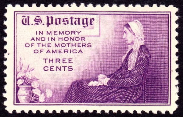 Whistler’s Mother stamp, 1934