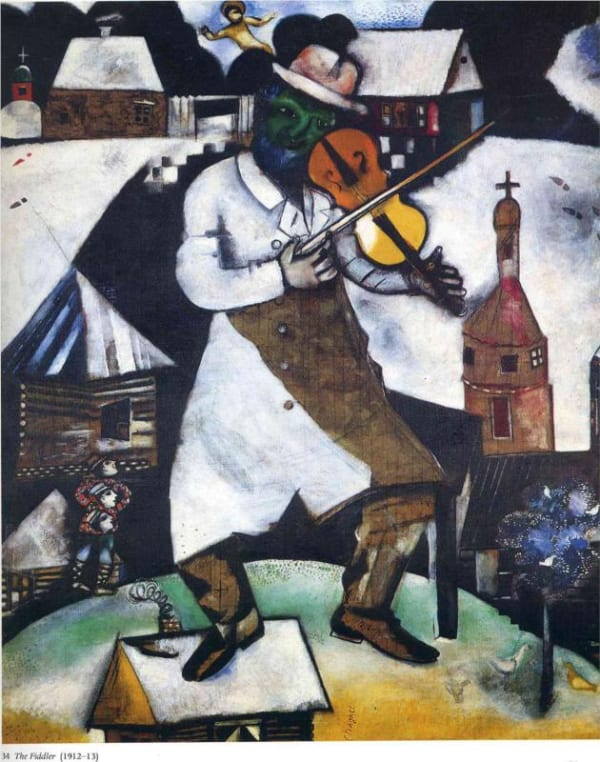 Marc Chagall The Fiddler, 1912 Stedelijk Museum, Amsterdam