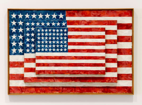 Jasper Johns Three Flags, 1958