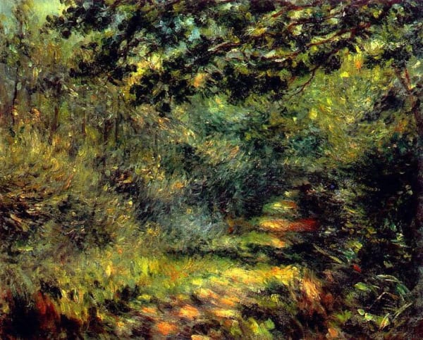 Pierre-Auguste Renoir Forest Path, 1875