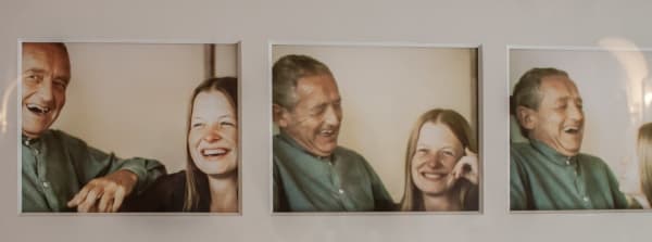 Siri and Andrew Wyeth enjoying each other’s company. Photo: Jim Goudie (CC BY-SA 2.0)