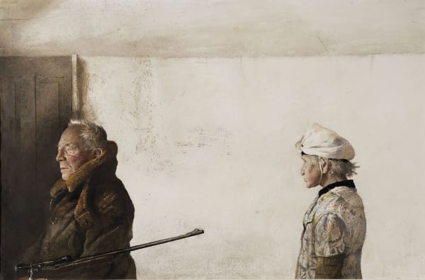 Andrew Wyeth The Kuerners, 1971 Drybrush on paper