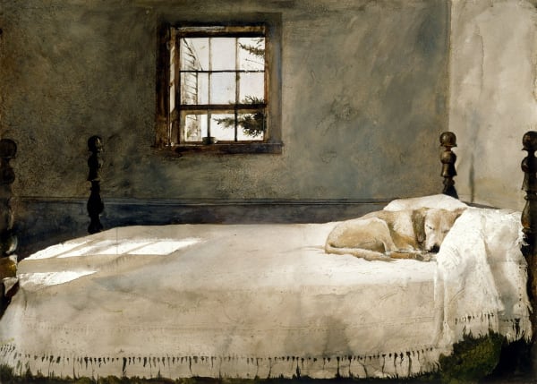 Andrew Wyeth Master Bedroom, 1965 Watercolor on paper