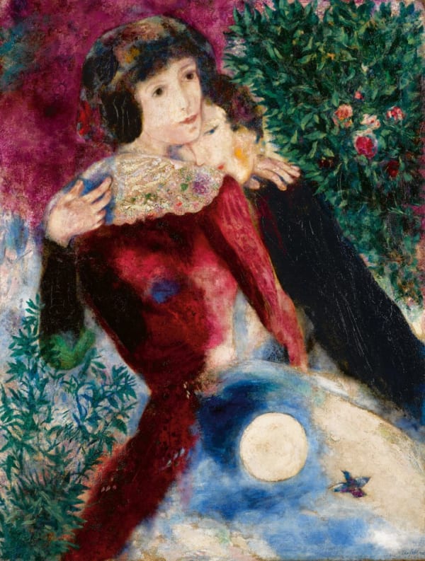 Marc Chagall Les Amoureux, 1928