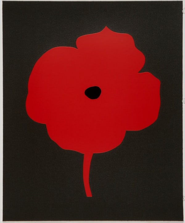 Donald Sultan 12 Colors Silkscreen 25 x 20.2 inches Edition 17/50 Signed verso For sale at Surovek Gallery