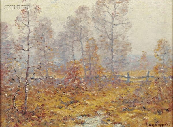Guy C. Wiggins Late Autumn Days, 1923