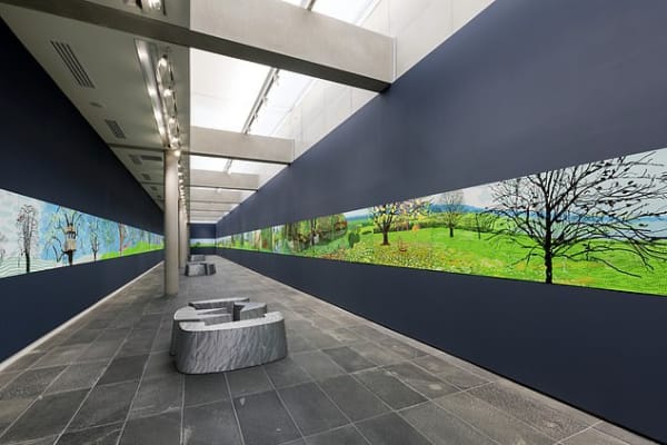David Hockney A Year in Normandy, 2020-2021