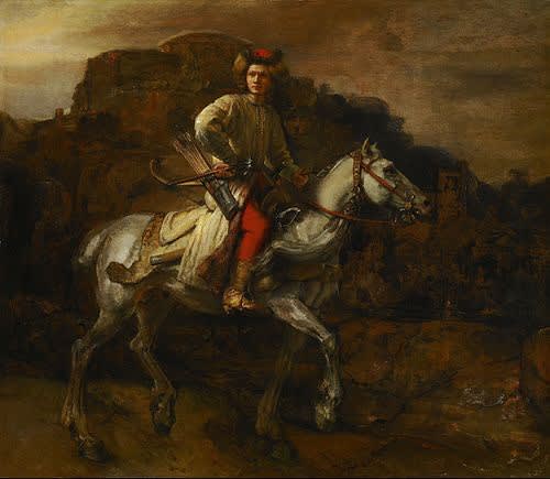 Rembrandt van Rijn Polish Rider, 1655 The Frick Collection, New York