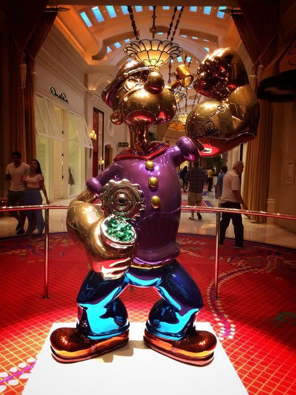 Jeff Koons, Popeye, 2009-2011 by somethingstartedcrazy is licensed under CC BY-NC-SA 2.0.