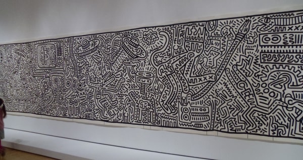 Keith Haring at Brooklyn Museum Photo: Luca Conti, October 4, 2011 (CC BY 2.0)
