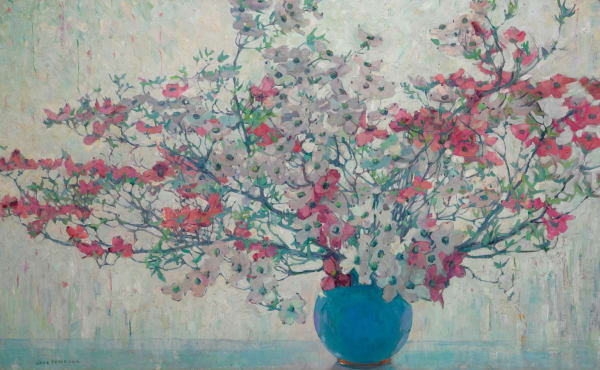 Jane Peterson White and Pink Dogwoods