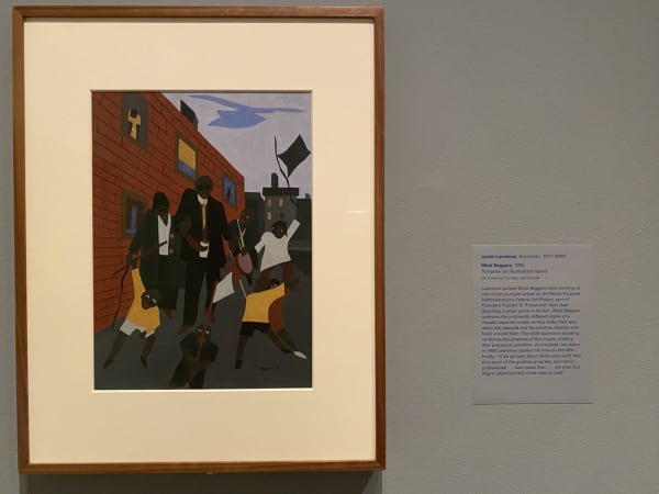 Jacob Lawrence Blind Beggars, 1938 Part of the American Struggle Series at The Met