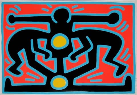 Keith Haring Growing, 1988