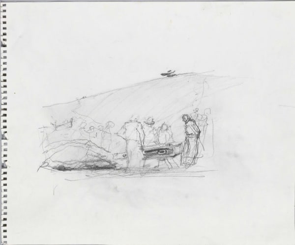 Andrew Wyeth Kuerner’s Hill, circa 1991–94