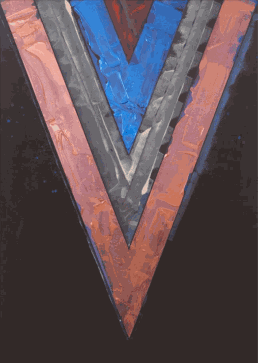 Kenneth Noland (1924-2010) Songs: Pennies from Heaven, 1984 Acrylic on canvas 88 x 62 inches Available at Surovek Gallery