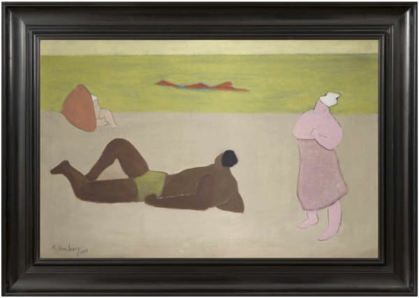 Milton Avery Seaside, 1945 Oil on canvas 28 x 43 inches Signed & dated: Milton Avery 1945 (l.1.) Available at Surovek Gallery
