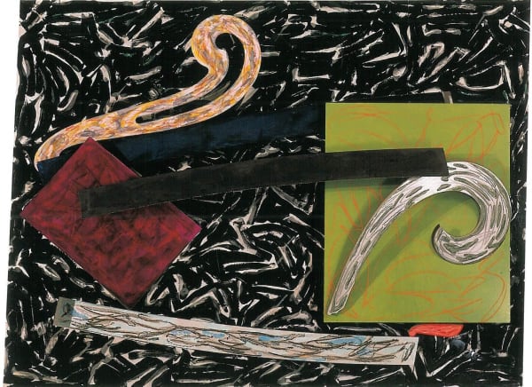Frank Stella Inaccessible Island Rail, 1976 Mixed media on aluminum Whitney Museum of American Art