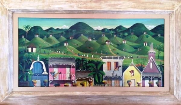 Orville Bulman Untitled Landscape For Sale at Surovek Gallery