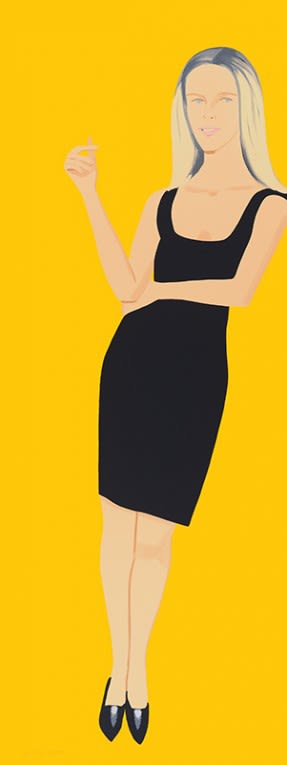 Alex Katz Yvonne, 2015 31 color Silkscreen Edition: 21/35 Signed: Alex Katz 21/35 (l.l.) For sale at Surovek Gallery