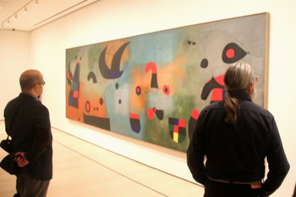 Joan Miro exhibit at MOMA, Spring 2019 Photo by terryballard is licensed under CC BY 2.0. Taken on April 4, 2019