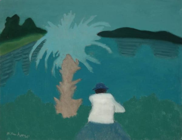 Milton Avery. Florida Lake, 1951. Collection of the Harn Museum of Art, University of Florida