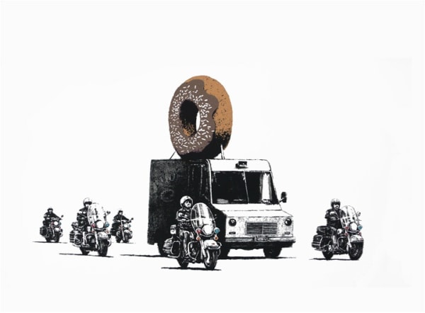 Banksy Chocolate Donut, 2009