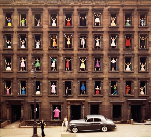 Ormond Gigle Girls in the Windows, 1960, printed 2015 Available at the Holden Luntz Gallery