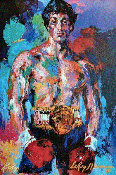 LeRoy Neiman Rocky Balboa