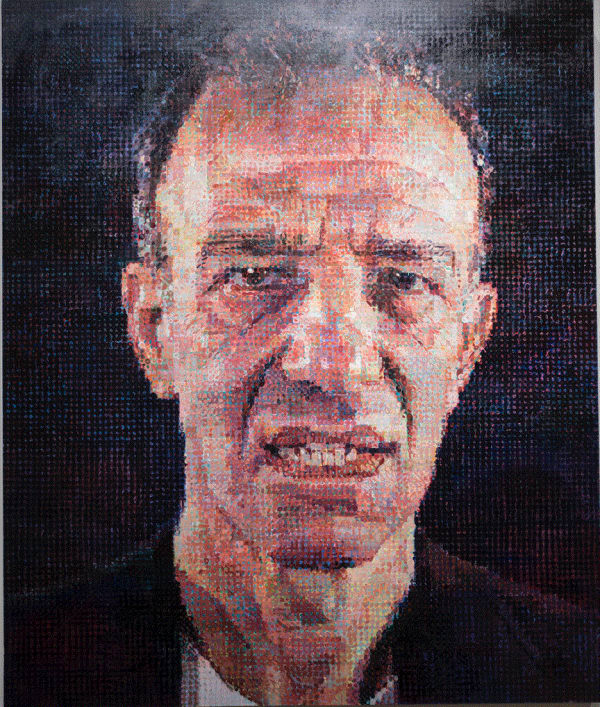 Chuck Close Alex Katz, 1992