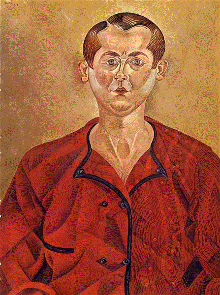 Joan Miró Self-Portrait (in red overall), 1919