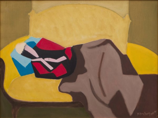 Milton Avery SIESTA, 1946-47 Oil on canvas 30 x 40 in 76.2 x 101.6 cm Available at Surovek Gallery