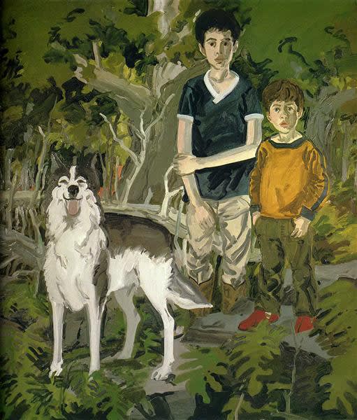 Neil Welliver Red Slips, 1964