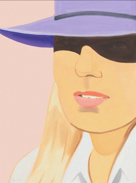 Alex Katz SUNRISE 1, 2022 Archival pigment ink on innova etching cotton rag 315 gsm fine art paper 54 x 40 1/2 in 137.2 x 102.9 cm Available at Surovek Gallery